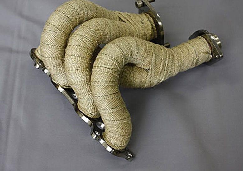 Js Racing FX-Pro 4-2 Manifold (Heat wrapped) - EP3 - FXA-P3-B