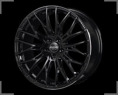 RAYS HOMURA 2×10BD 19×8j +38 5穴　114 2x10BD BLACK CLEAR EDITION｜RAYS｜Innovative High