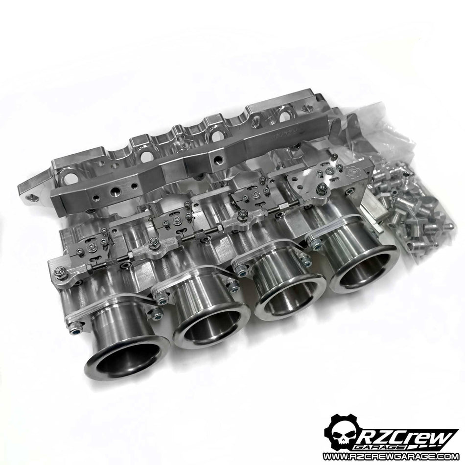Rzcrew Racing Billet ITB Kit for Honda Civic K series E-Throttle