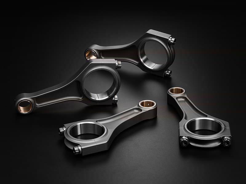 Jun Auto -  Super Connecting Rods Set - Honda - B16A - 1002M-H006 - 1002M-H006