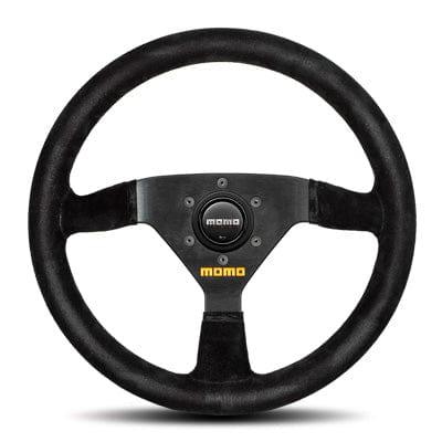 Momo - Mod-69 Steering Wheels - 3 Spokes Suede - 37mm Dish-M-52 - RZCrewGarage