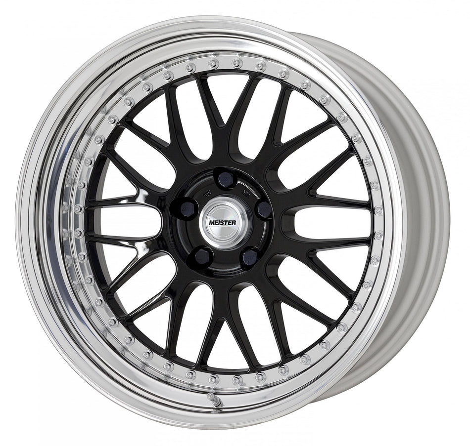 Work Wheels Meister M1 3 Piece - WORK-MM13PPE-185130-115-55B-JP1