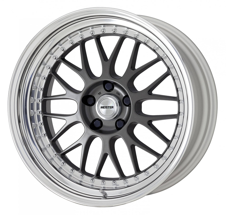 Work Wheels Meister M1 3 Piece - WORK-MM13PPE-185130-155-80MGM-JP1