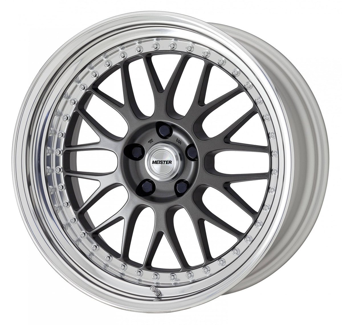 Work Wheels Meister M1 3 Piece - WORK-MM13PPE-195112-8-25MGM-JP1-L