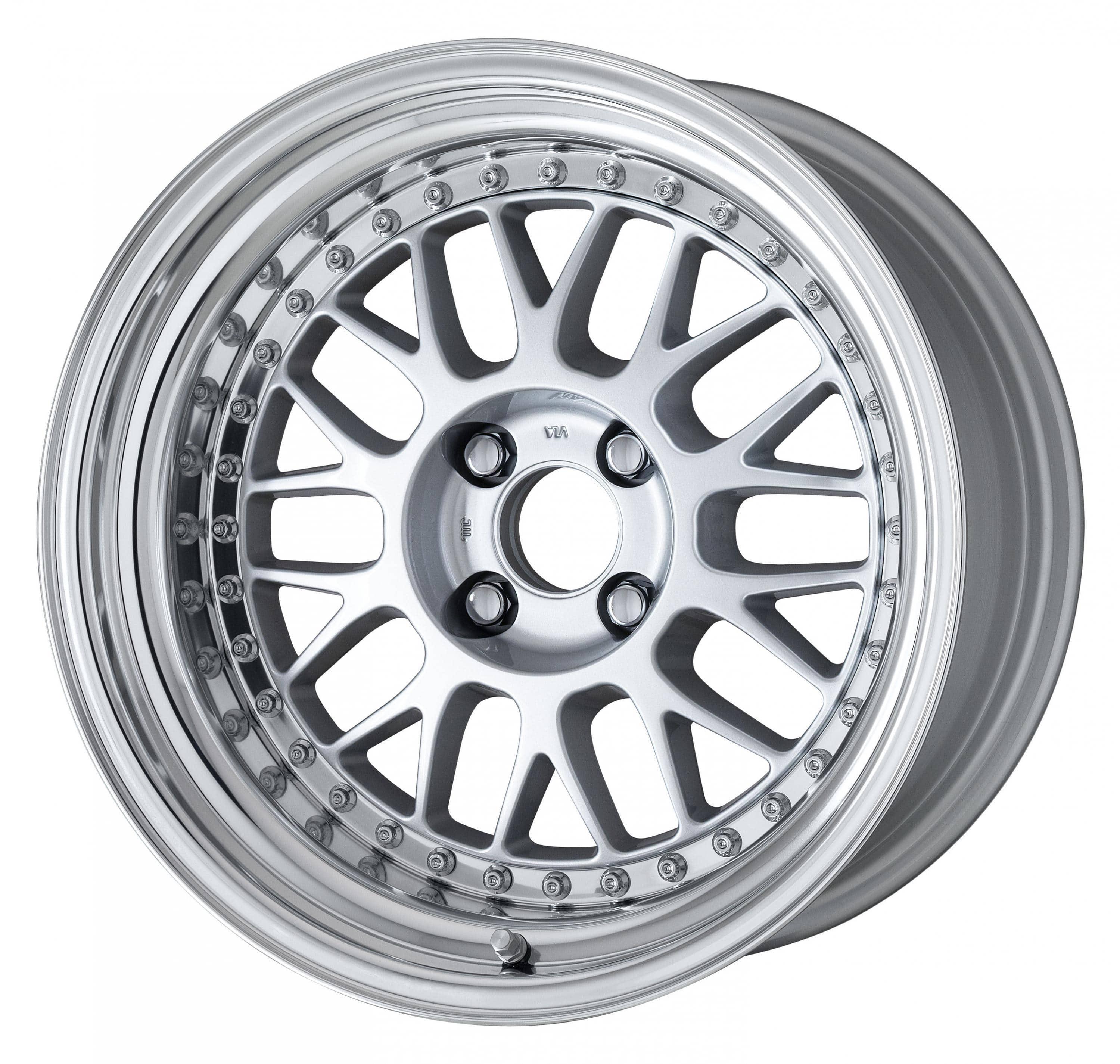 Work Wheels Meister M1 3 Piece - WORK-MM13PPE-164100-551SIL-JP1-A