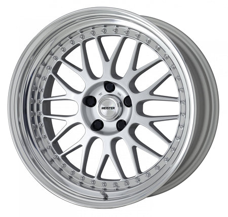 Work Wheels Meister M1 3 Piece - WORK-MM13PPE-185130-155-80SIL-JP1