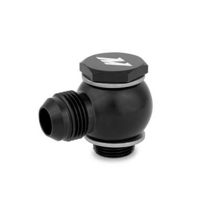 Mishimoto - Banjo Fitting w/Bolt M20 x -10AN, Black - Black - Universal - MMBB-10ANBK - Rzcrewgarage