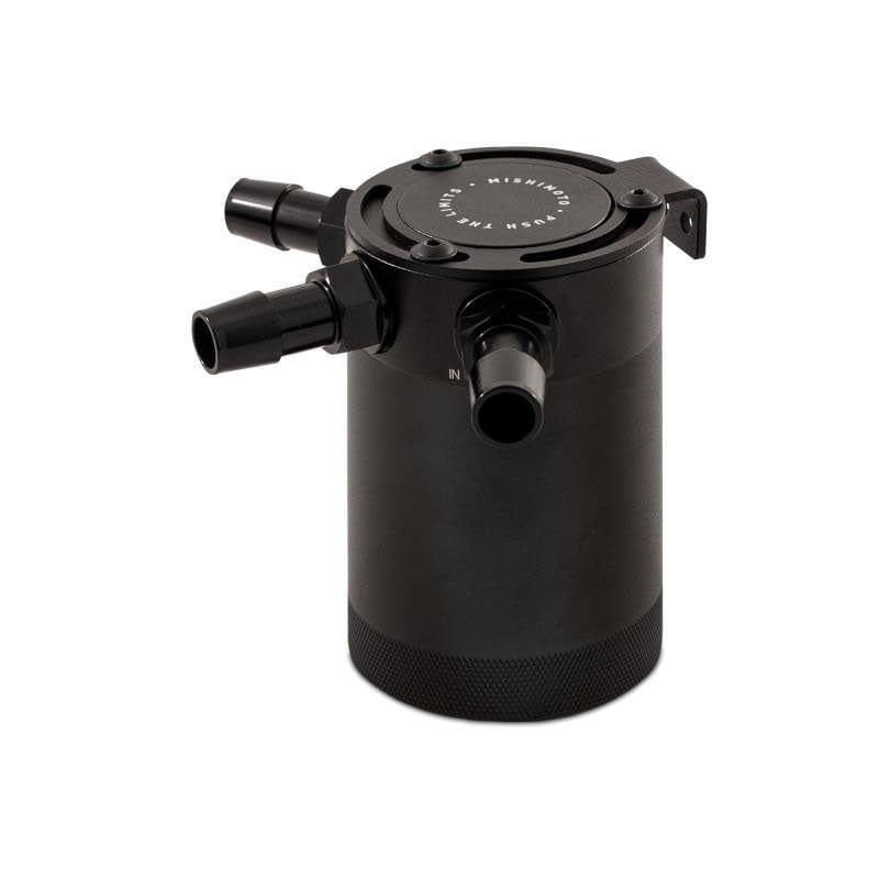Mishimoto Compact Baffled Oil Catch Can - 3-Ports MMBCC-CBTHR-BK