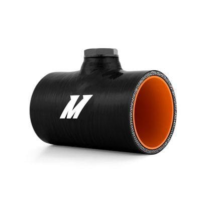Mishimoto - Silicone Coupler, 2.5" w/ 1/8" NPT Bung - Black - Universal - MMCP-25NPTBK - Rzcrewgarage