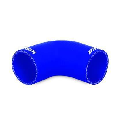 Mishimoto - Mishimoto 3.0", 90 Degree Coupler  - Blue - Universal - MMCP-3090BL - Rzcrewgarage