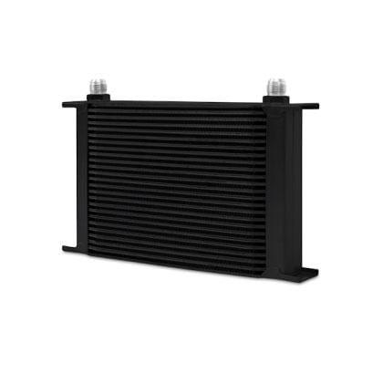 Mishimoto - Universal 25-Row Oil Cooler, Black - Black - Universal - MMOC-25BK - Rzcrewgarage