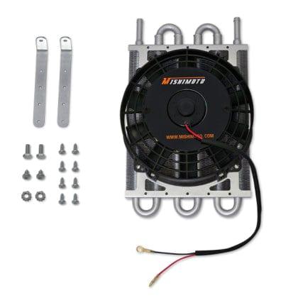 Mishimoto -  Heavy Duty Transmission Cooler w/ Electric Fan - MMOC-F - RZCREWGARAGE