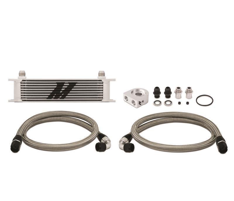 Mishimoto - Universal 10 Row Oil Cooler Kit - Universal - MMOC-U - Rzcrewgarage