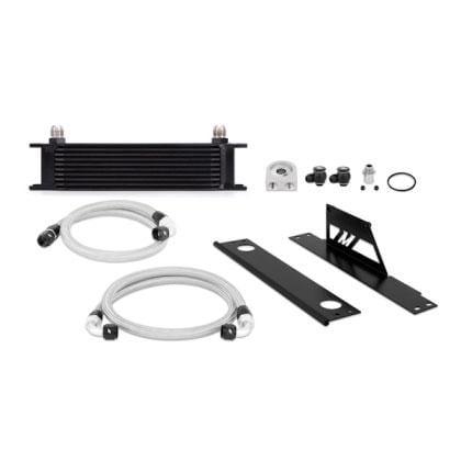 Mishimoto - Subaru WRX and STI Oil Cooler Kit, Black - Black - GDA GDB APPLIED C to E - MMOC-WRX-01BK - Rzcrewgarage