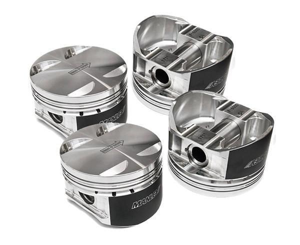 Manley Pistons Kit - 9.5:1Cr - 87.5mm Bore - Mazda - MZR 2.3L Turbo (L3-VDT - 22.5 mm Pin) - 630000C-4 - 630000C-4