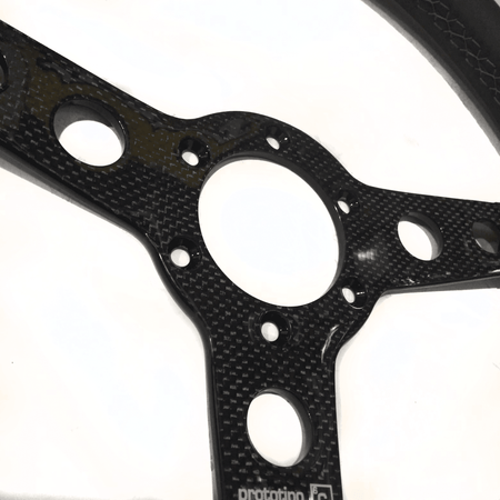 Momo - Prototipo 6C Steering Wheels - 3 Spokes Leather - 38mm Dish - [variant sku] - RZCrewGarage