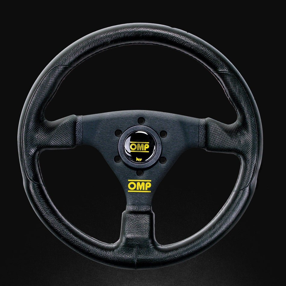 OMP - Trecento Uno Steering Wheels - 300mm - 3 Spokes Polyurethane - OD/1989/NN - RZCrewGarage