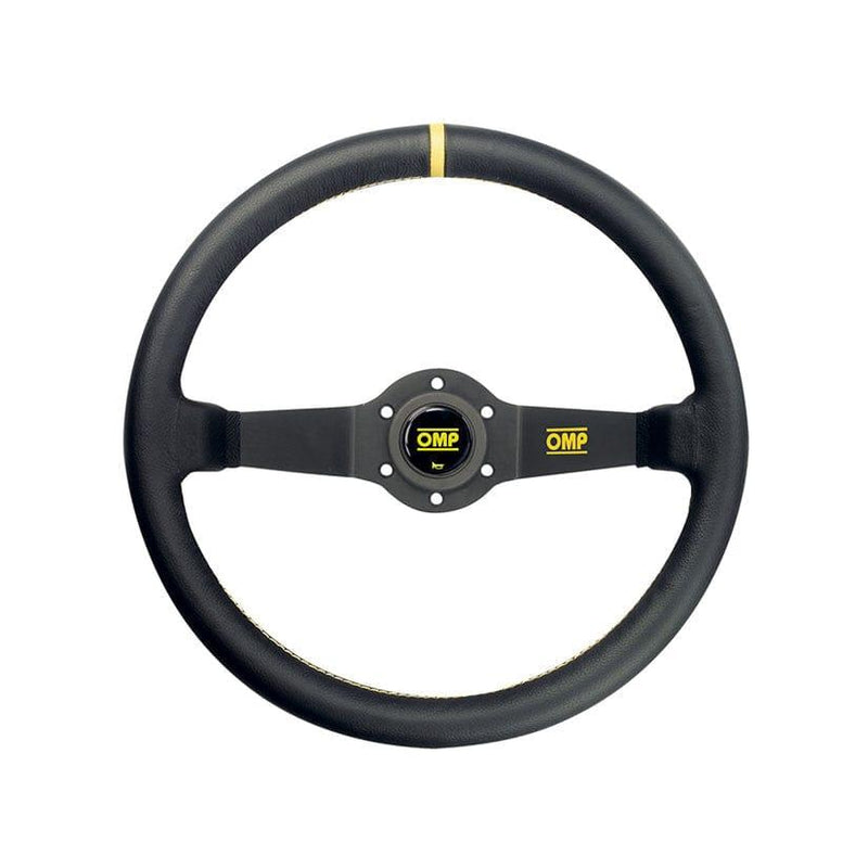 OMP - RALLY Steering Wheels - 350mm 2 Spokes Leather - OD/1950 - RZCrewGarage