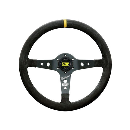 OMP - CORSICA SUPERLEGGERO Steering Wheels - 350mm - 3 Spokes Suede - OD/2021/N - RZCrewGarage