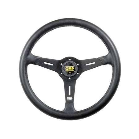 OMP - Sand Steering Wheels - 380mm - 3 Spokes Polyurethane - OD/2031/NN - RZCrewGarage