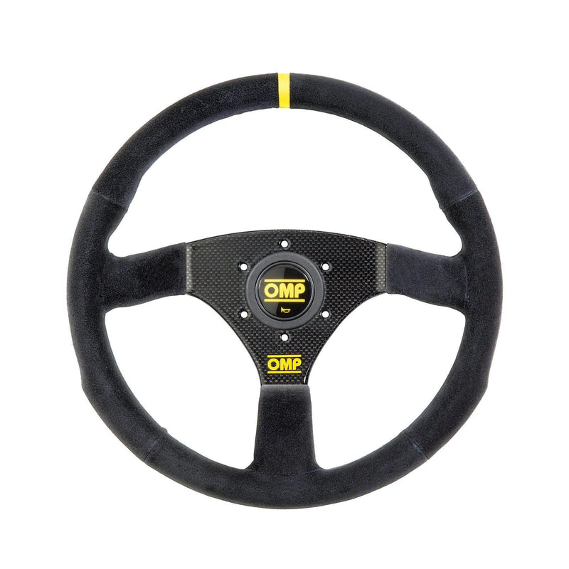 OMP - 320 CARBON S Steering Wheels - 320mm 3 Spokes Suede - OD/2032/N - RZCrewGarage