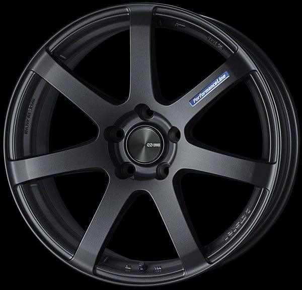 Enkei Japan PF07 - 18x9J - 5x100 - ET: 40 (Matte Dark Gunmetallic) - JDM-490-890-8040MDG