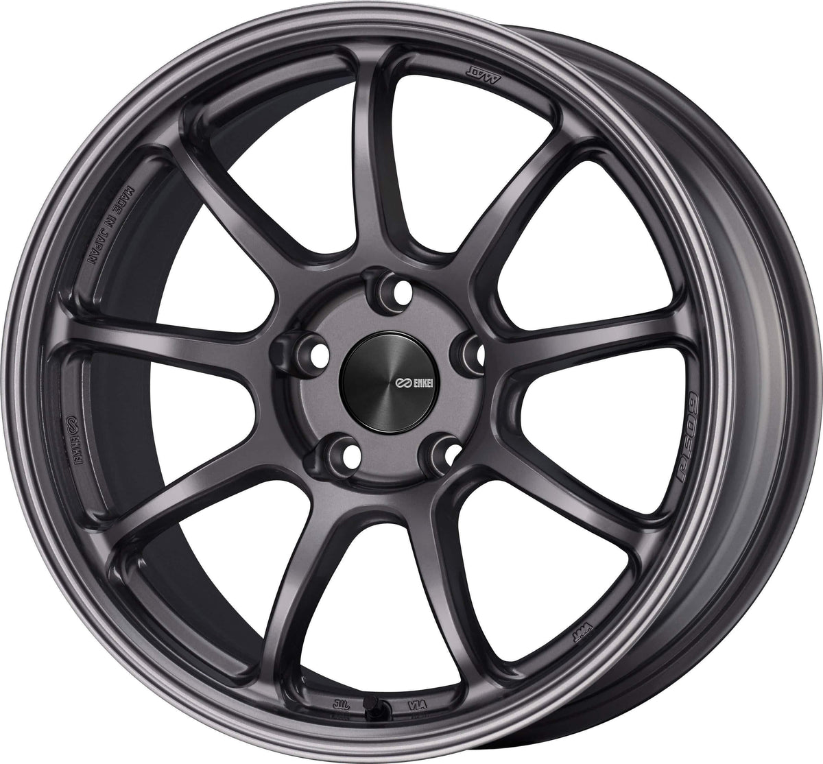 Enkei Japan PF09 - 16x7J - 5x100 - ET: 48 (Dark Silver) - JDM-492-67-8048DS