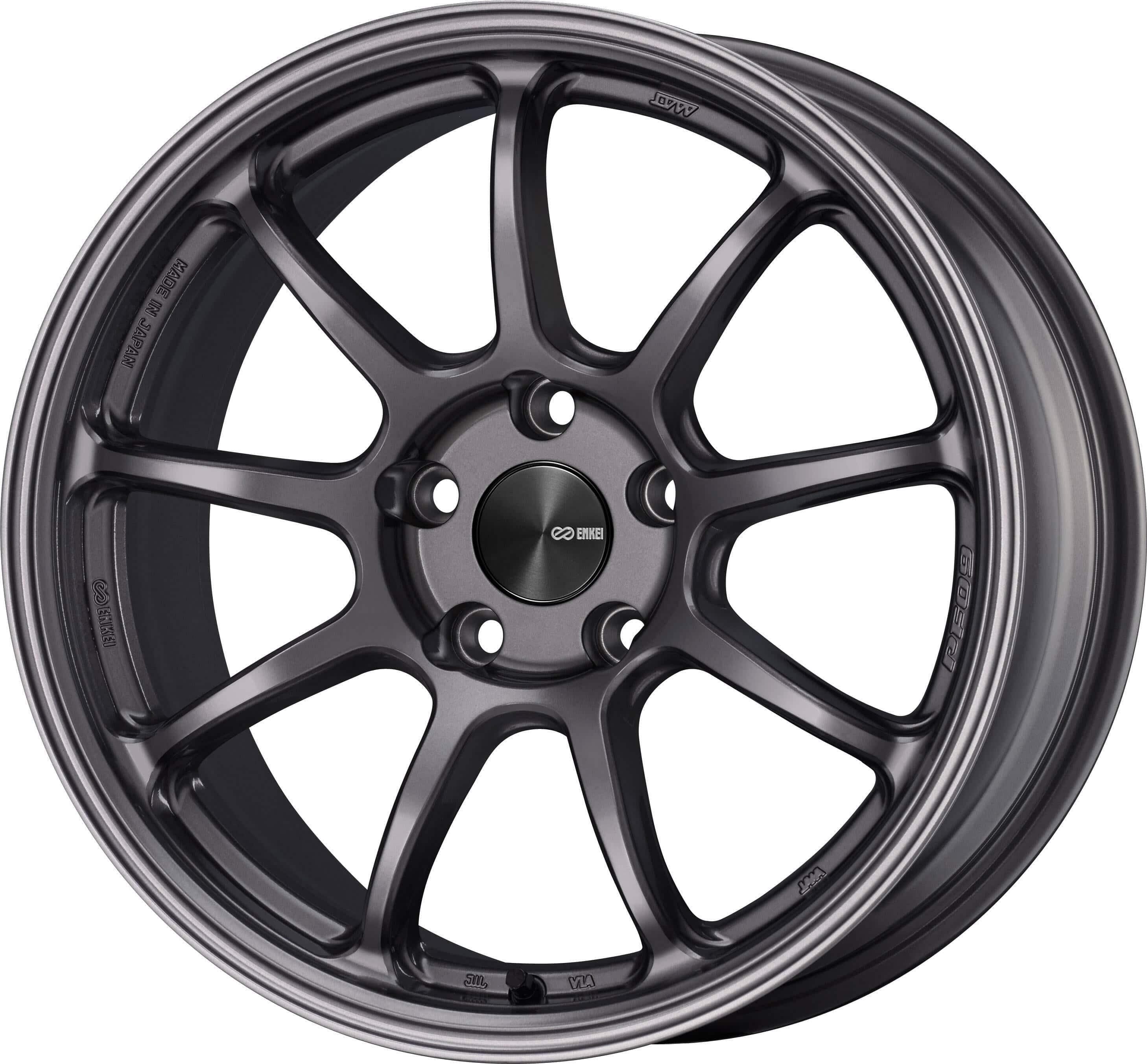 Enkei Japan PF09 - 18x9J - 5x100 - ET: 42 (Dark Silver) - JDM-492-89-8042DS