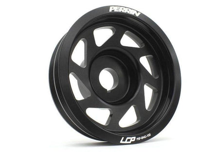 Perrin -  Crank Pulley (Black) - Subaru - EJ20/22/25 - PSP-ENG-100BK - PSP-ENG-100BK