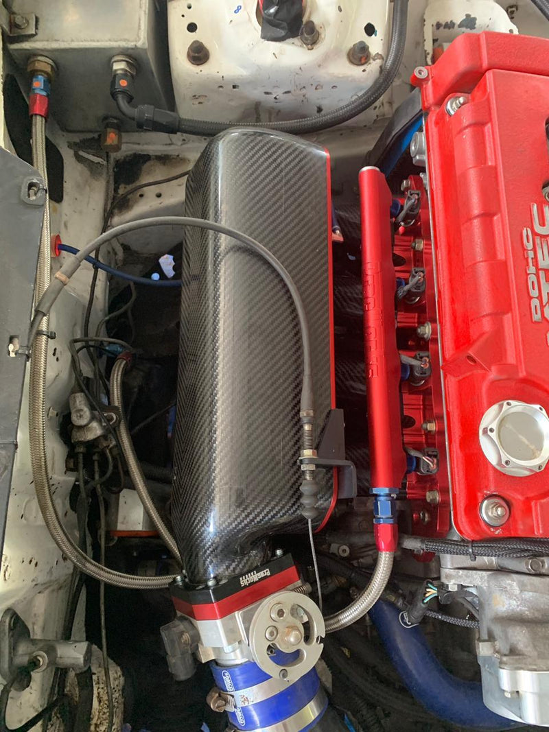 Pracworks Carbon intake Manifold - Honda - Civic/ Integra/ Crx/ Del Sol - B series - [variant sku] - RZCrewGarage