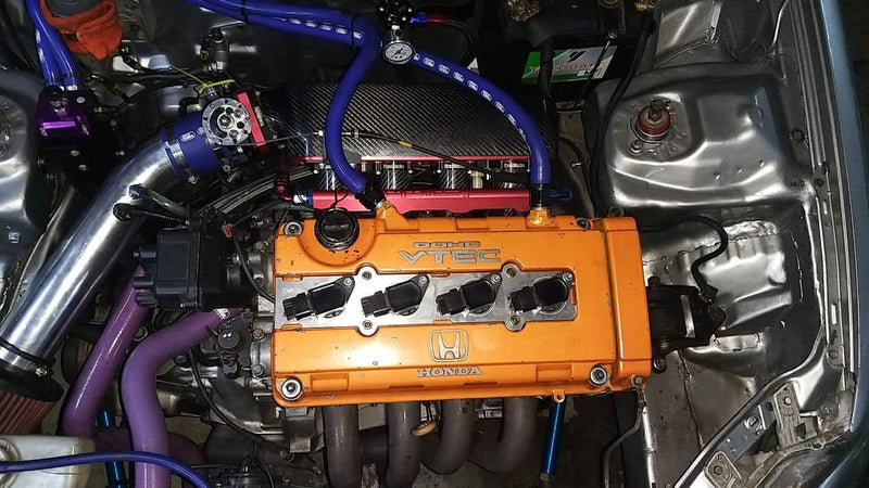 Pracworks Carbon intake Manifold - Honda - Civic/ Integra/ Crx/ Del Sol - B series - [variant sku] - RZCrewGarage