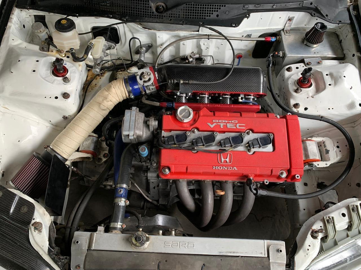 Pracworks Carbon intake Manifold - Honda - Civic/ Integra/ Crx/ Del Sol - B series - [variant sku] - RZCrewGarage