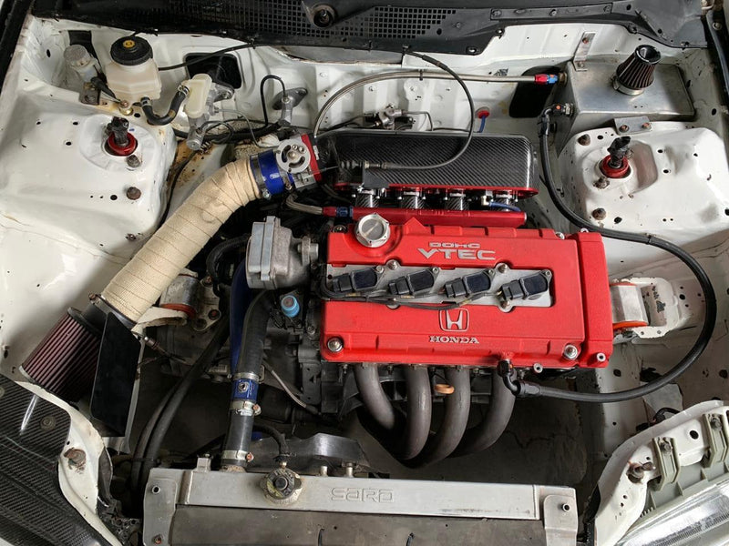 Pracworks Carbon intake Manifold - Honda - Civic/ Integra/ Crx/ Del Sol - B series - [variant sku] - RZCrewGarage