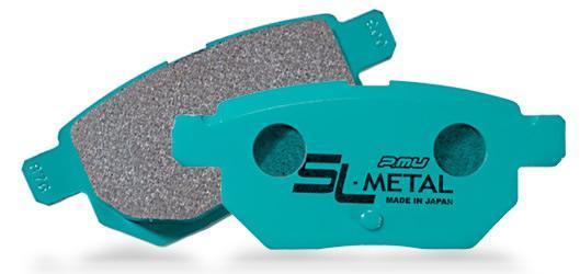 Project Mu - Side Lock SL-Metal Rear Brake Pads - Suzuki Alto Works HA22S (1998-2000) - R888_Type_Side_Lock_SL-Metal - Rzcrewgarage