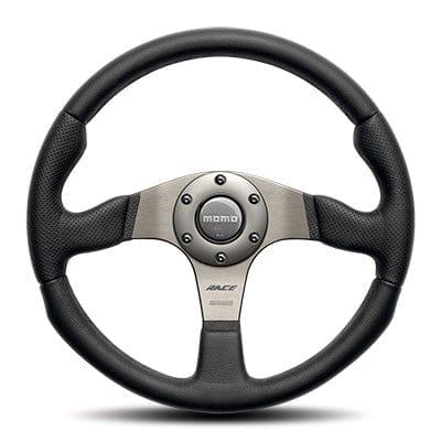 Momo - Race Steering Wheels - 3 Spokes Leather - 35mm Dish-R-11 - RZCrewGarage