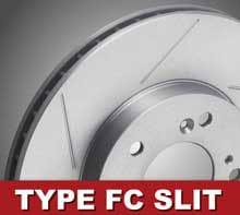 Racing Gear Type FC Slotted Front Brake Rotors - Honda - PP1 - RHR-19SRL - Rzcrewgarage