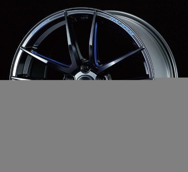 WedsSport RN-55M - 18x10J - 5x114.3 - ET: 18/36 (Black Blue Machining) - RN-55M-18105114318-BBM