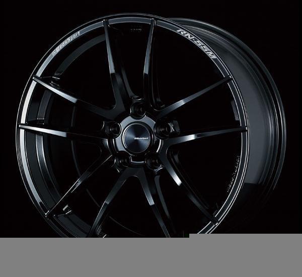 WedsSport RN-55M - 18x7.5J - 5x114.3 - ET: 45 (Gloss Black) - 5x114-3 - RN-55M-18755114345-GB