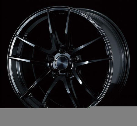 WedsSport RN-55M - 19x8.5J - 5x114.3 - ET: 38 (Gloss Black) - 5x114-3 - RN-55M-19855114338-GB