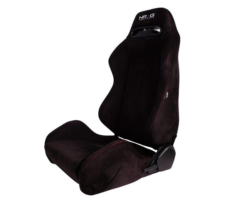 NRG RSC 220 Reclinable Seat (Pair) - Black-RSC-220L/R - Rzcrewgarage