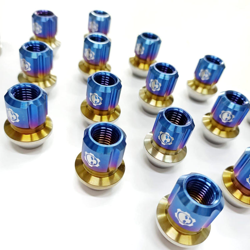 Rzcrew Racing - 2022 Limited Edition Burnt Titanium Lock Nut - M12x1.5 - Set of 20 - [variant sku] - RZCrewGarage