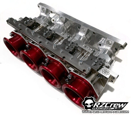 Rzcrew Racing Billet ITB Kit for Honda Civic K series E-Throttle