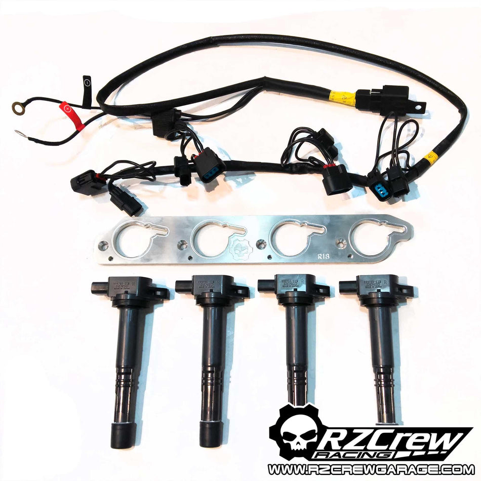 Rzcrew Racing Coil on Plug Kit Honda R Series