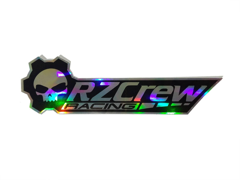 Rzcrew Racing - Holographic Sticker English - RZR-HOLO-ES - RZR-HOLO-ES - Rzcrew Garage
