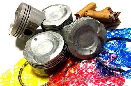 RZCREWGARAGE - 13.0:1Cr - 75mm Bore Pistons Kit (incl Rings)- Toyota - 1NZ-FE - RZ13011-13101 - RZ13011-13101