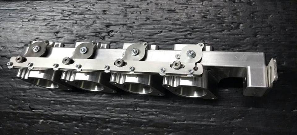 Rzcrew Garage  Billet Individual Throttle Body on k20a Engine