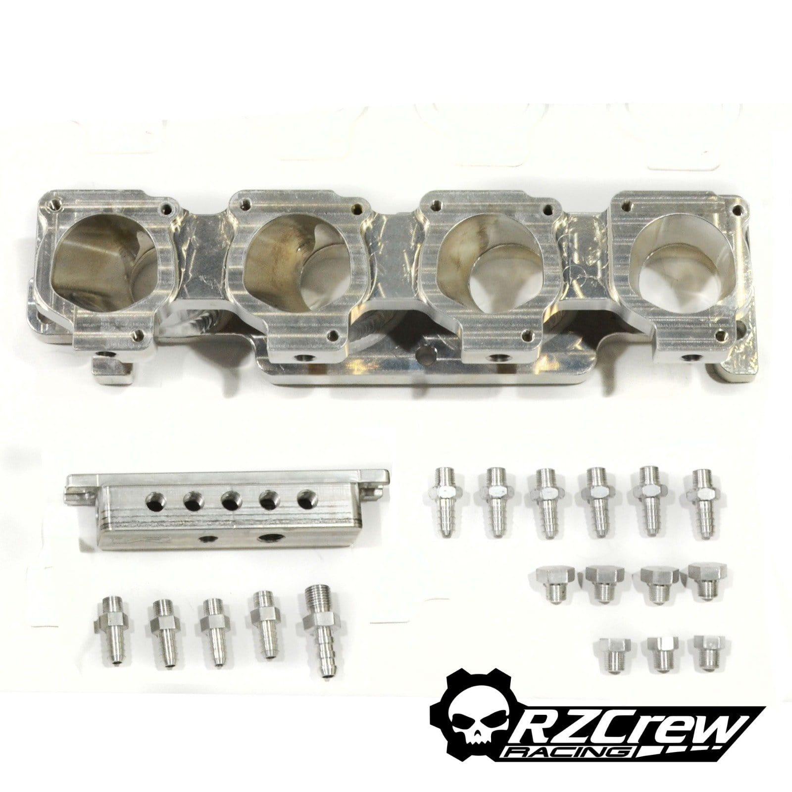 Rzcrew Racing  - Toyota 4AGE 20V ITB Billet Runner Adaptor Plate - Honda - Civic D series