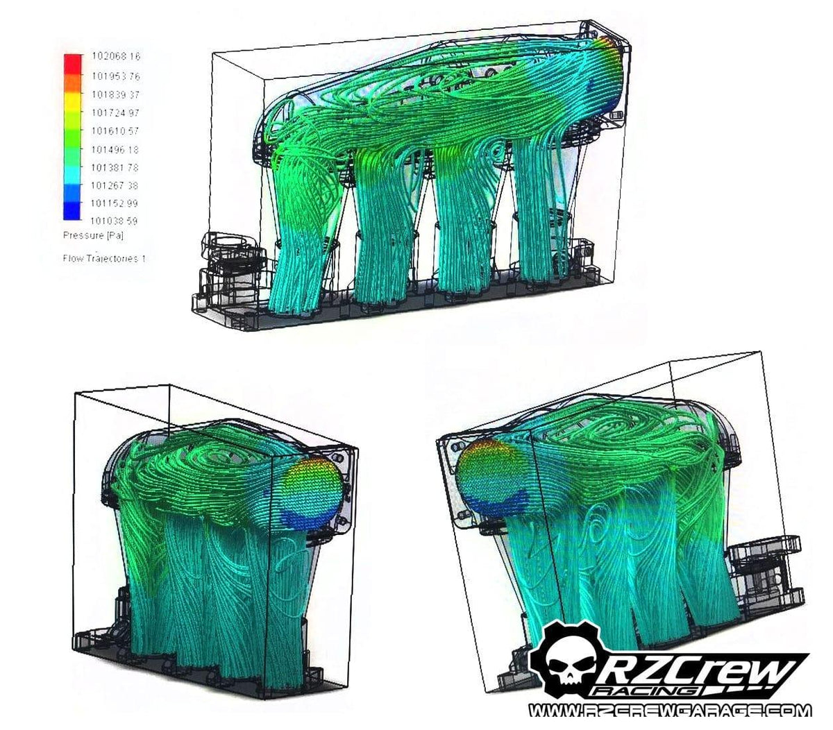 Rzcrew Racing - Billet Airstream Intake Manifold - Honda - Civic K20A/K20Z/K series - [variant sku] - RZCrewGarage