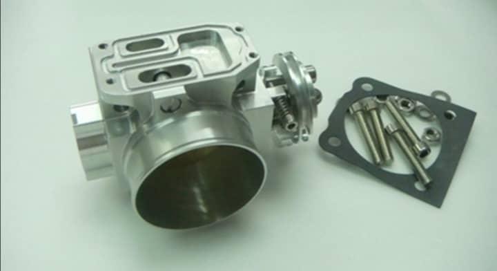 Rzcrew Racing - Billet 70mm Throttle body - Mitsubishi - Lancer Evolution CP9A Evo 4/5/6