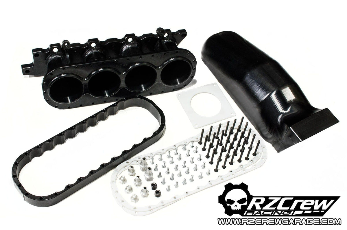 Rzcrew Racing - Billet Airstream Intake Manifold - Mitsubishi - Lancer Evolution CT9A Evo 7/8/9 - [variant sku] - RZCrewGarage